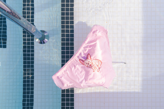 Men's Swim Brief – Frenchie - Blush Pink