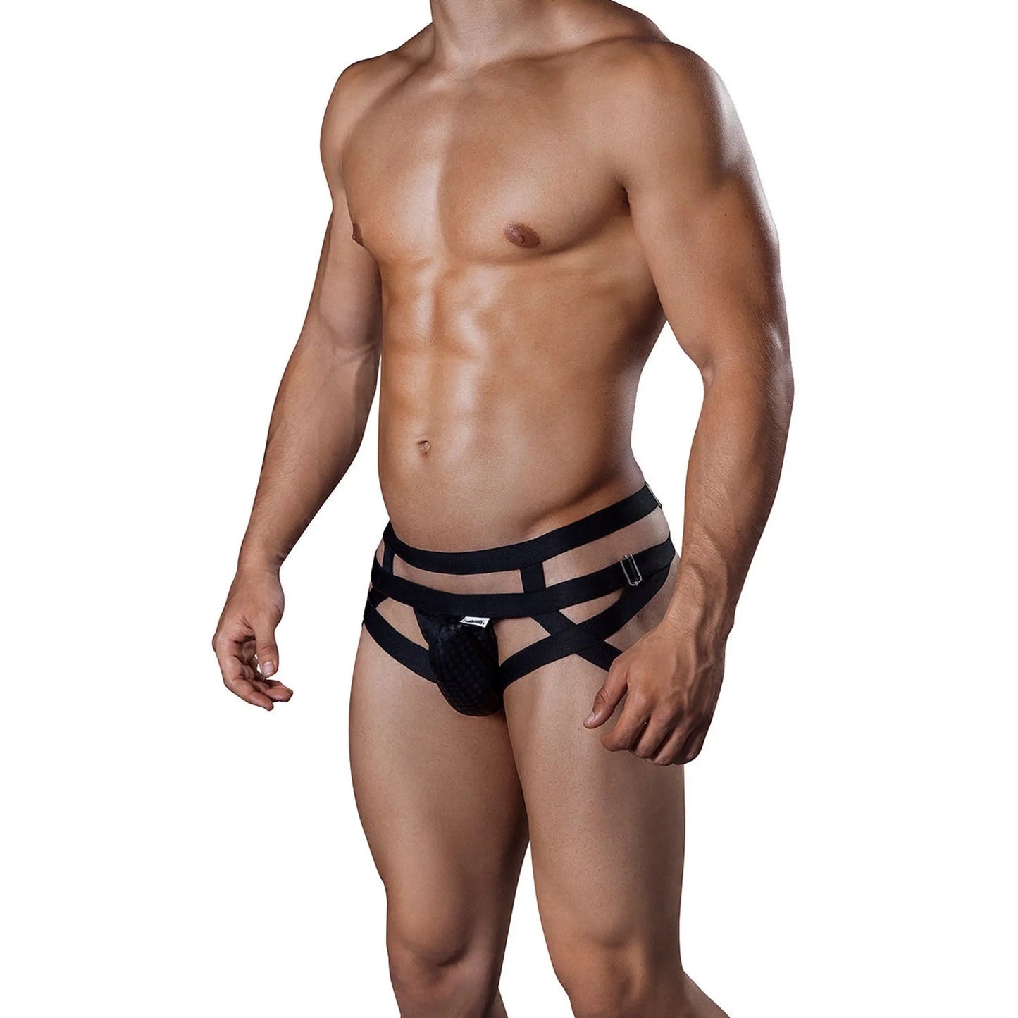 Afterdark Men's Harness Jock - Noir