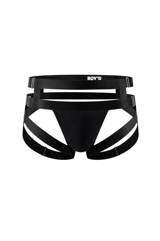 Afterdark Men's Harness Jock - Noir